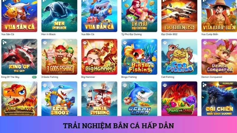 Bắn cá HDBET mang đến trải nghiệm tối ưu cho thành viên khi tham gia
