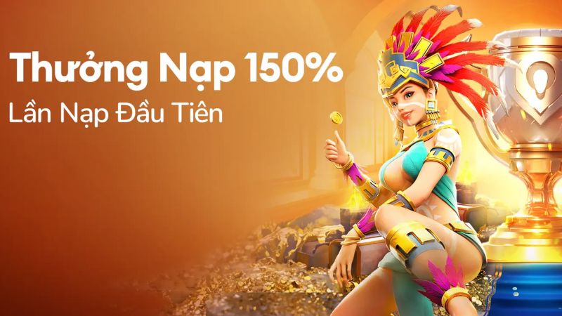 Khuyến mãi Code HDBET 150% cho người chơi nạp tiền lần đầu.