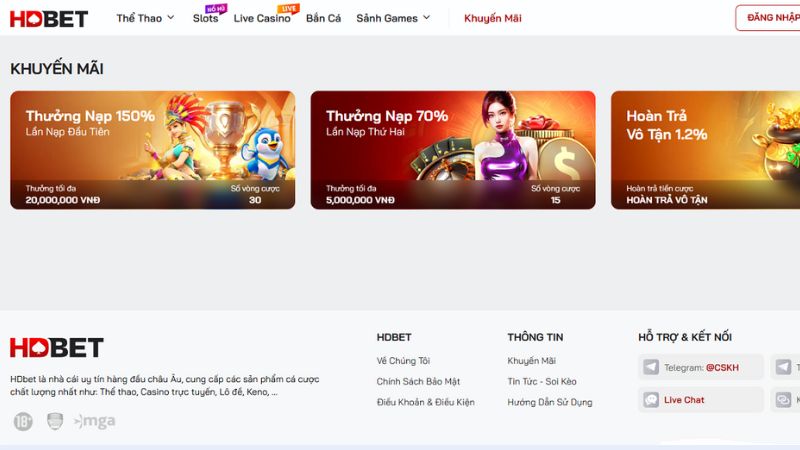 Bet thủ muốn nhận mã Code HDBET thuận lợi cần đáp ứng yêu cầu chung của khuyến mãi.