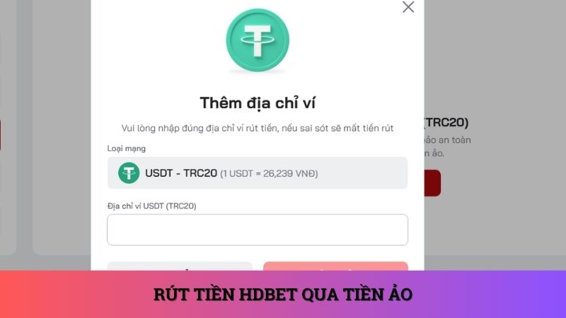 Rút tiền ảo được nhà cái hỗ trợ