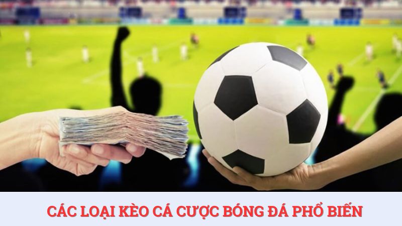 Các loại kèo cá cược bóng đá phổ biến