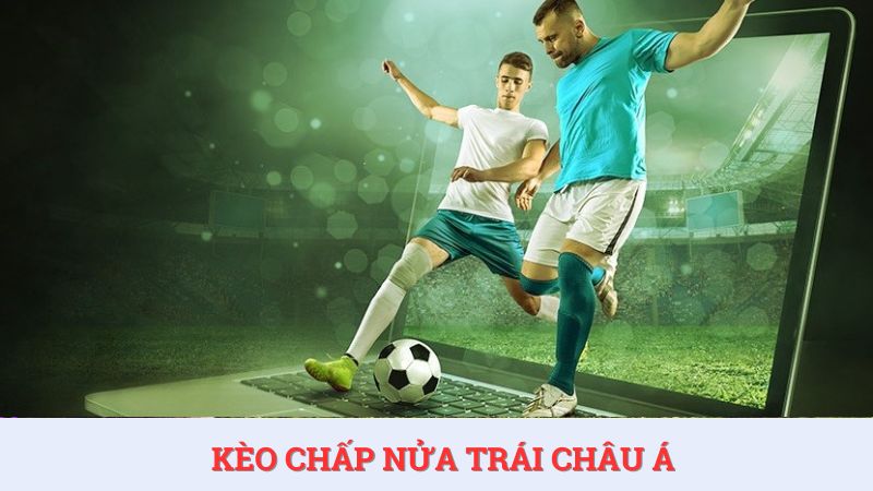 Cách đọc kèo bóng đá Việt Nam đối với kèo chấp 1/2 tại HDBET