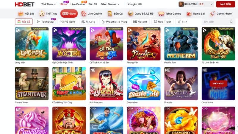 Ưu điểm game chơi quay slot trúng lớn tại HDBET