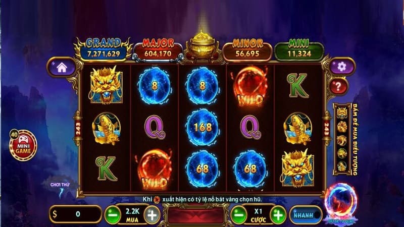 Slot game Kho Báu Tứ Linh hấp dẫn người chơi